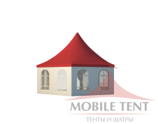 Шестигранный шатёр Римини (Диаметр 8 м) Схема 1